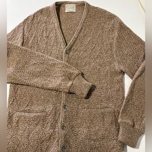 VTG Glenspey Lamb's Wool Cardigan Sweater. Sz L